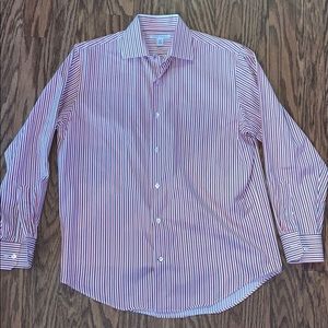 Men’s Small Banana Republic Striped Oxford Shirt